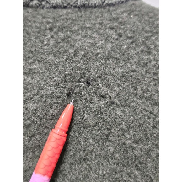 Barbour Womens Cardigan Size 14 Soft Cable Knit Full Zip Sweater 100% Wool Green - Picture 10 of 16